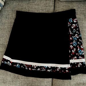 PGA Tour black and floral skort with tags